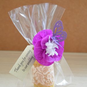 Bišu vaska svece kāzām, viesu pateicības dāvana Ver.7