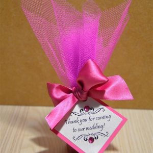 Bišu vaska svece kāzām, viesu pateicības dāvana Ver.12