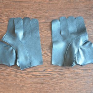 Replacement Hockey Glove Palms Fits 15,14,13 FREE WORLDWIDE SHIPPING BLACK CALF