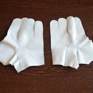 Replacement Hockey Glove Palms Fits 15,14,13 FREE WORLDWIDE SHIPPING WHITE CALF